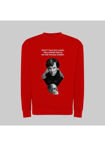 Світшот з принтом "Don't talk out loud". Sherlock (10314799081) ТiШОТКА (365435836)