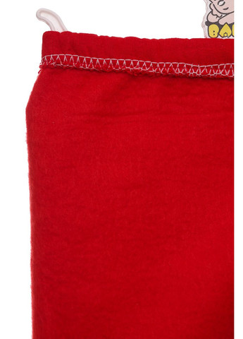 Красный зимний костюм с длинным рукавом для девочки с жилеткой флисовый magic красный 68 см (30744) BABYKROHA