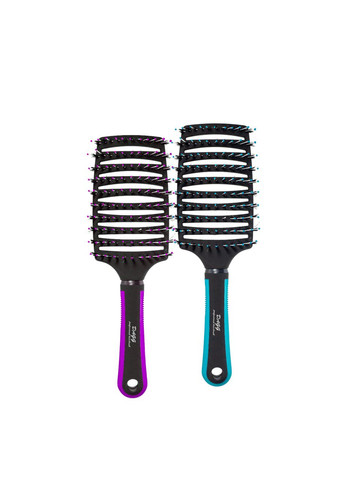 Расческа для волос массажная продувная T122-1765TSP Фиолетовая DAGG (324808609)
