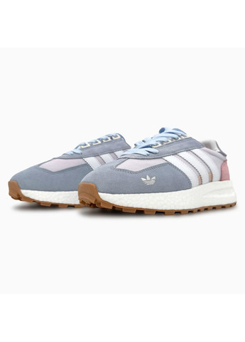 Розовые демисезонные кроссовки мужские adidas retropy e5 blue / pink адидас ретропи е5 No Brand