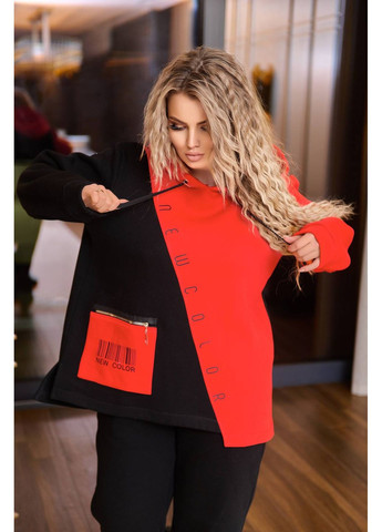 Теплый спортивный костюм ДОРИС красный 58 Tatiana (348416794)