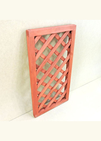 Решётка для растений из дерева Харлем коралл (РШП-000514) No Brand (328450232)