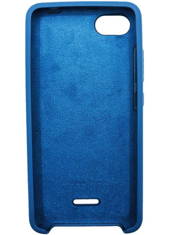 Чехол-накладка Silicone Case Xiaomi Redmi 6 Navy Blue Toto (301468645)