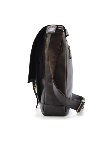 Мужская кожаная сумка через плечо GC-1811-4lx коричневая TARWA (362043615)