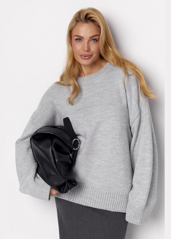 Жіночий в'язаний джемпер вільного крою No Brand (314809622)