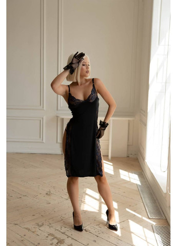 Женский пеньюар с кружевом. No Brand (363840077)