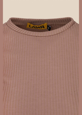 Коричневое повседневный платье однотонное женское wbc02371 shop (2000990639110) LAWA однотонное