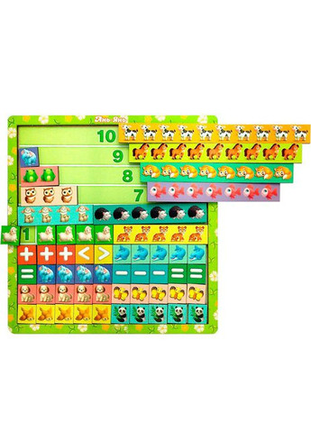 Пазл Математические ступеньки - Животные (ПСФ079) Ubumblebees (364115182)