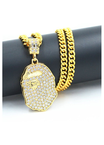 Підвіска золота Bape A Bathing Ape Iced Bling Necklace (356677803)