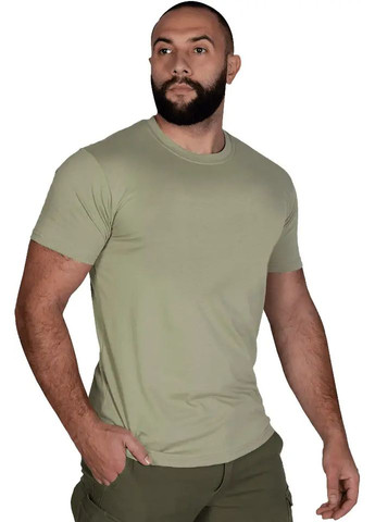 Хакі (оливкова) футболка bavovna хакі Camotec