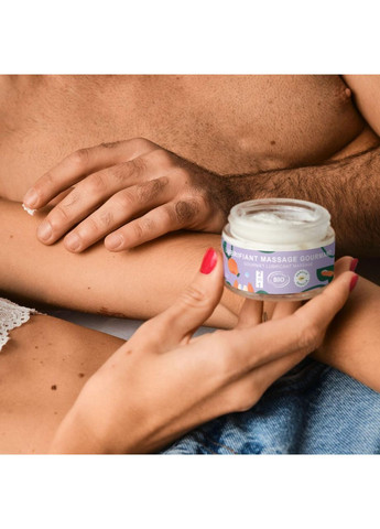 Массажное масло-лубрикант с ароматом и вкусом ванили Goliate Couple Gourmand Vanille 50 мл No Brand (369636861)