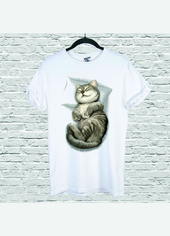 Футболка YOUstyle Cat sleeping 0072 Gildan (279541028)