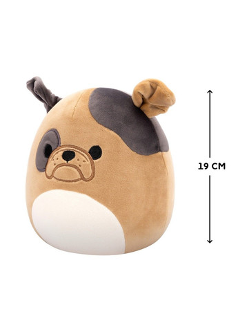 М'яка іграшка – Бульдог Лофер (19 cm) Squishmallows (363850628)