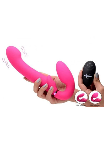 Безремневий страпон із пультом Urge Strapless Strap-On CherryLove Strap U (296930445)