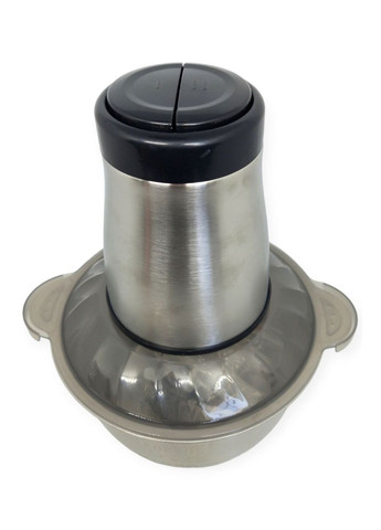Комбайн кухонний блендер із металевою чашею подрібнювач м'ясорубка з двоярусним лезом електричний Cooking No Brand (290704735)