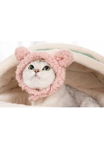 Шапка с ушками для кошек и собак Pink Pet Weight 2-4.5 kg Xtep (319664464)