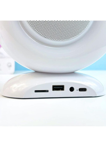 Многофункциональная колонка-ночник Улитка DK-S11 с RGB подсветкой и двумя микрофонами Zomei (369158177)