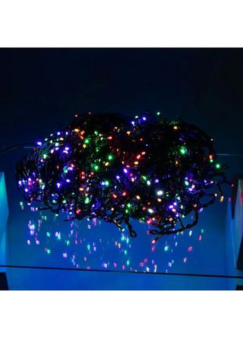 Уличная гирлянда Бахрома 50 м 840 LED черный провод Мультиколор 50MBML Garlando (370373171)
