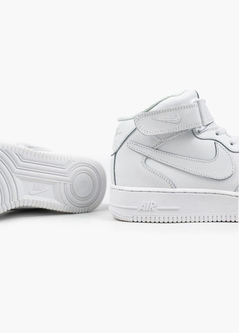 Білі Зимовий кросівки зимові чоловічі і жіночі nike air force 1 winter high white fur | найк аір форс 1 високі білі з хутром No Brand