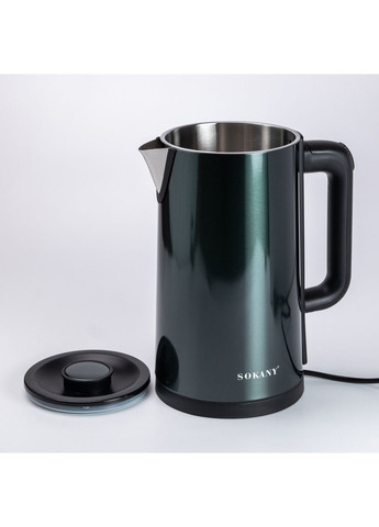 Электрочайник SK-09018 3 литра Зеленый Sokany (369143375)
