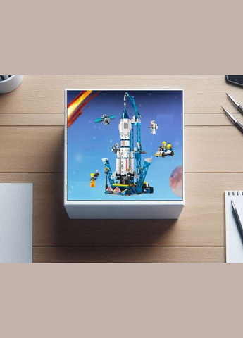 Конструктор космическая ракета Space Shuttle на 551 деталей с 3 фигурками (531) No Brand (338222892)