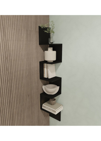 Кутова полиця, стелаж для дому, поличка змійка, полиця навісна, настінна NF-21 No Brand (371909900)