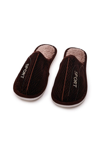 Коричневые тапочки мужские Lumo