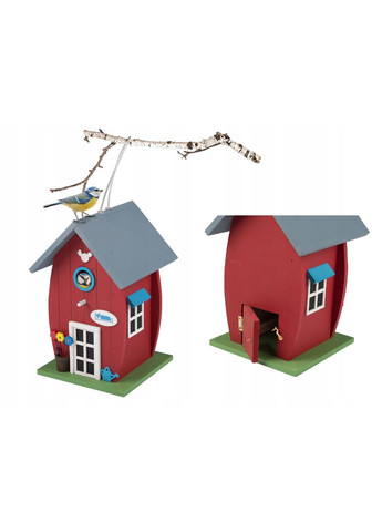 Деревянная кормушка для птиц скандинавского стиля, вешающегося на окно Zoofari (330129434)