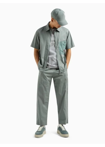 Светло-серая футболка 8346422 светло-серый wh4198 Armani Exchange