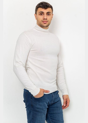 Молочный зимний свитер мужской, цвет черный, Ager