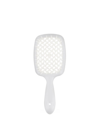 Щітка для волосся масажна продувна, блакитна з білим No Brand (302722568)