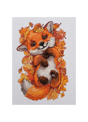 Набор для вышивания крестиком "Первая осень" AH-112, 36 х 24 см Abris Art (342329935)