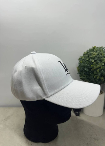 Кепка на літо Los Angeless бейсболка велике лого One Size Біла No Brand (329431662)