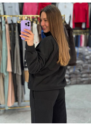 Женский зимний костюм на флисе с кофтой на молнии No Brand (370678516)