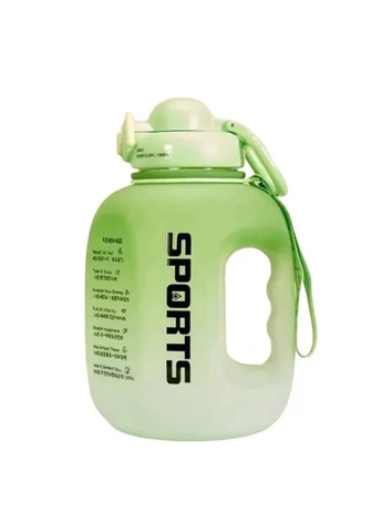Спортивная бутылка SPORTS для воды XL (1600 мл) матовый градиент с мотивационной шкалой No Brand (394212904)