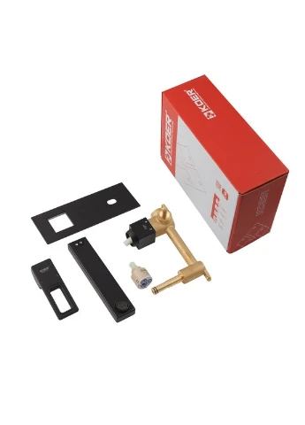Смеситель для умывальника встроенный (Цвет черный) (KR5980) KOER KB-16009-05 (402808261)