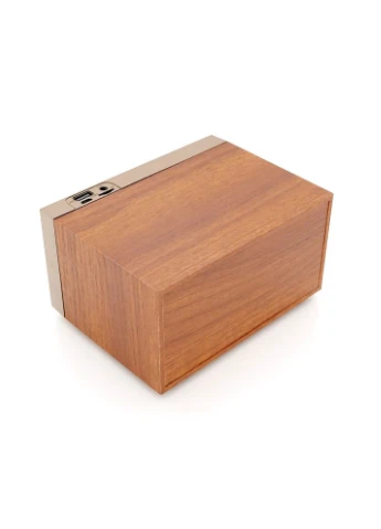 Колонка G10 Bluetooth 5.0, 1х5W, 1200mAh, USB/TF/BT/FM/AUX, DC: 5V/1A, Brown, BOX, Q50 Kisonli (396322346)