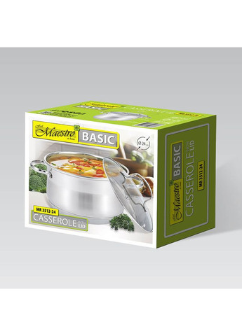 Кастрюля MR-3512-26 26 см 8.2 л Maestro (348133390)