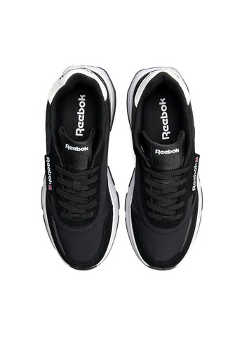 Чорні Осінні кросівки чоловічі reebok No Brand Classic Black White