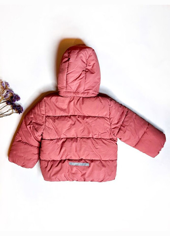 Рожева зимова куртка 104 см рожевий артикул л261 H&M