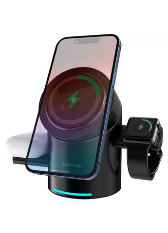 Бездротовий ЗП Optimus для Android/Samsung/Apple/iPhone Proove (372474733)