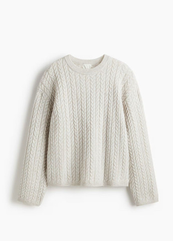 Світло-сірий демісезонний светр H&M