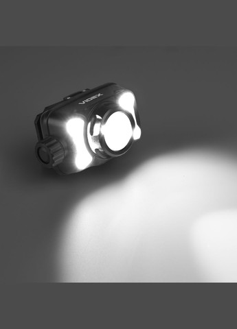 Налобный фонарь 700Lm 5000K до 185 м дальность света с красным светом (VLF-H147) Videx (334304881)