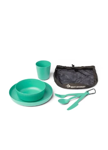 Набор посуды Camp Dinnerware Set w/ Mesh Sack, 1P, 6 Piece, Cabbage Sea To Summit (384711908)