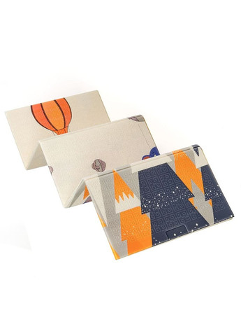 Дитячий складний термокилимок 117см х 177см х 8мм Повітряні кульки - Ведмедики (301) SW-00003031 Sticker Wall (369717125)