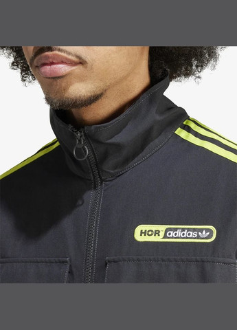 Чорна демісезонна спортивна куртка adidas