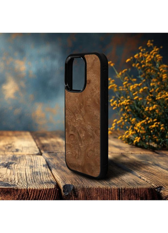 Накладка SkinBacker Wood для Apple iPhone 16 Pro Max Мирт (Корень) (79581) Stenk (359472653)