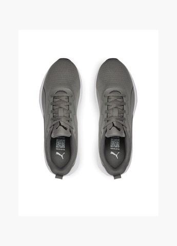 Серые демисезонные кроссовки мужские flyer lite grey 378774-10 Puma