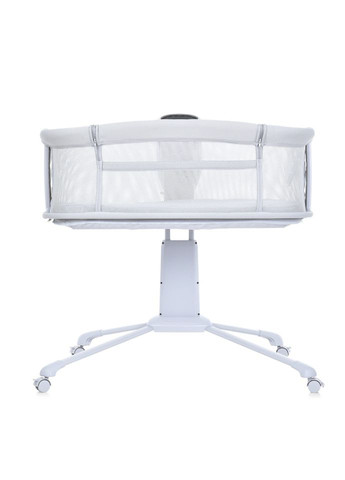 Детская кроватка-люлька приставная 3 в 1 с музыкой и таймером для новорожденных белая москитная сетка Mastela (368759595)