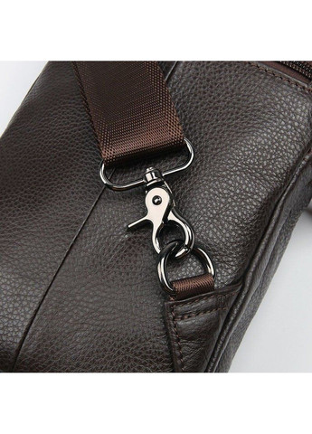 Чоловіча шкіряна сумка слінг 14983 Коричневий Vintage (323459286)